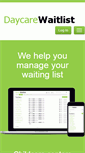 Mobile Screenshot of daycarewaitlist.com